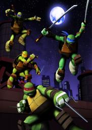 Random Movie Pick - Teenage Mutant Ninja Turtles 2012 Poster